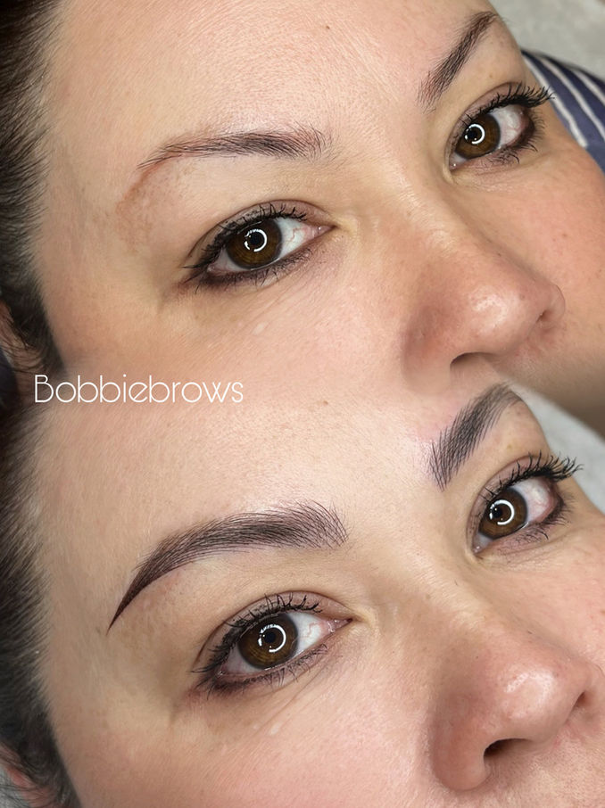 Microblading av øyenbryn